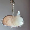 thumbnail image 5 of DAMAI Bunny Fur Keepsake Keychain,Transparent Rabbit Hair Storage Bottle,Funny Rabbits Shape Hair Storage,Clear Pet Furs Collector Pendant Decors Pet Lover, 5 of 9