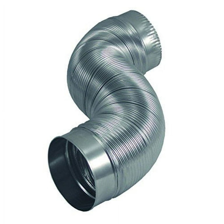 Deflecto Semi-Rigid Aluminum Metal Flexible Dryer Vent Connector