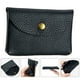 thumbnail image 3 of WORGEOUS Tarjetero de cuero para tarjetas de crédito, minibolsa de almacenamiento, monedero portátil, 3 of 8