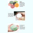 thumbnail image 4 of Nature Round Shape Konjac Sponge Face Cleaning Sponge Cosmetic Puff Reusable Konjac Puff Facial Cleaner Makeup Removal, 4 of 5