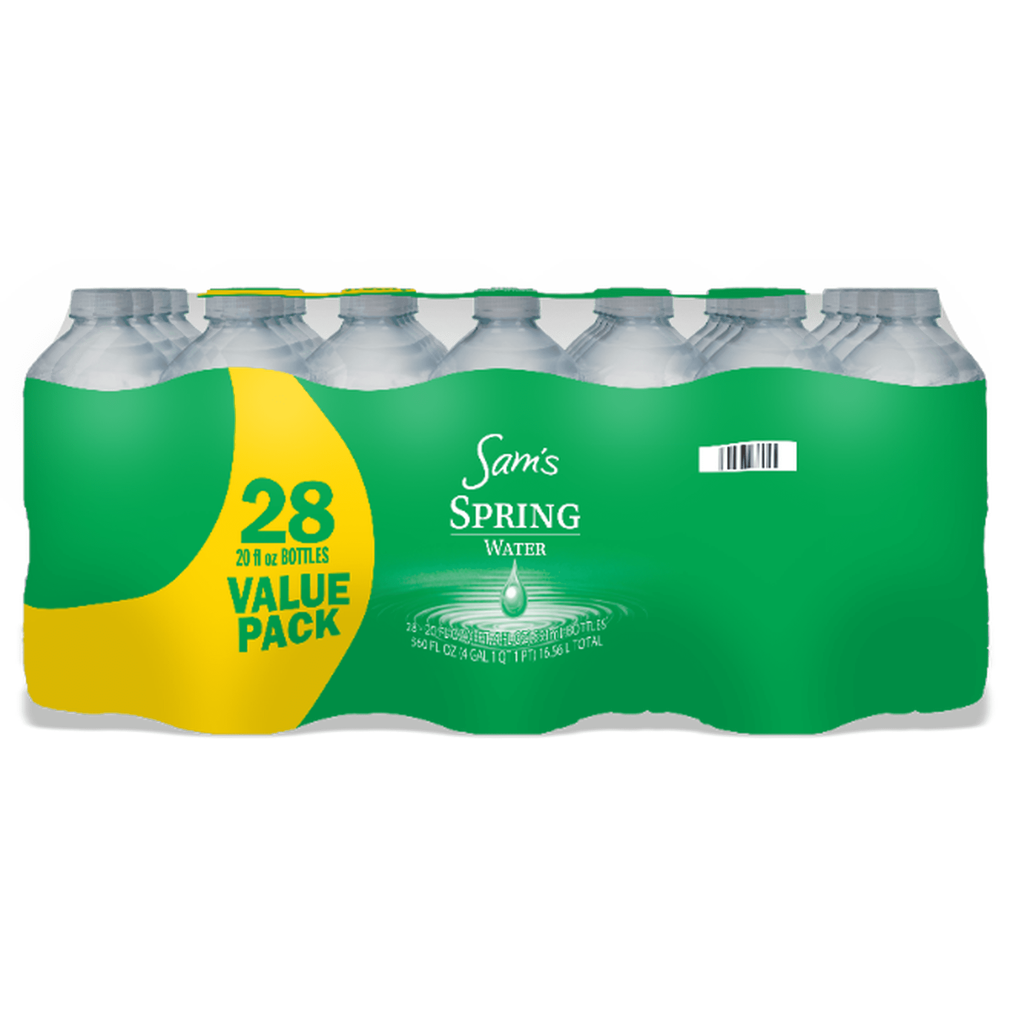 Sam's Spring Water 20 oz, 28 Count