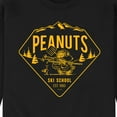 thumbnail image 3 of Peanuts - Ski School - Men's Crew Neck Fleece Pullover, 3 of 6