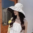 thumbnail image 3 of Sombrero Para El Sol, Sombrero De Ala Ancha Con Protección UV UPF50 Para Mujeres Para Senderismo Pesca, 3 of 7