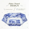thumbnail image 3 of Spode Blue Italian Square Serving Bowl, 9.5 Inch Serving Bowl for Appetizers, Salad, and Pasta, Made from Fine Porcelain, Microwave and Dishwasher Safe, 3 of 7
