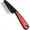 thumbnail image 1 of Flea Comb to Remove Fleas for Long Hair, Dogs and Cats Ruberised Easy Grip Handle, 1 of 5
