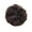 Dark Brown, variant on Eosunjian Women Elastic Hair Bun Ponytail Extension Messy Wavy Chignon Hairpiece Accessory