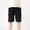 Black, variant on Girls Shorts Comfortable Beige Shorts Elastic Girls Fashion 3-4 Years