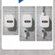 thumbnail image 4 of 3500w Electric Water Heater 3 Seconds Heating Bathroom Kitchen Tankless Water Heater Temperature Di, 4 of 5