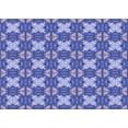 thumbnail image 1 of Ahgly Company Indoor Rectangle Patterned Balloon Blue Area Rugs, 5' x 7', 1 of 6
