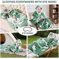 thumbnail image 7 of Wearable Blanket Hoodie, Oversized Sherpa Fleece Hooded Sweatshirt with Eye Mask for Adult, Gifts for Women Men, 7 of 7