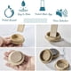 thumbnail image 5 of Almohadillas de goma antideslizantes para ruedas de muebles, 8 Uds., protegen sus pisos y evitan que los muebles rueden, 5 of 5