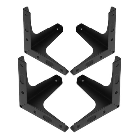 WHAMVOX 4pcs Triangle Furniture Legs Cube Couch Legs Coffee Table Dresser Replacement Legs