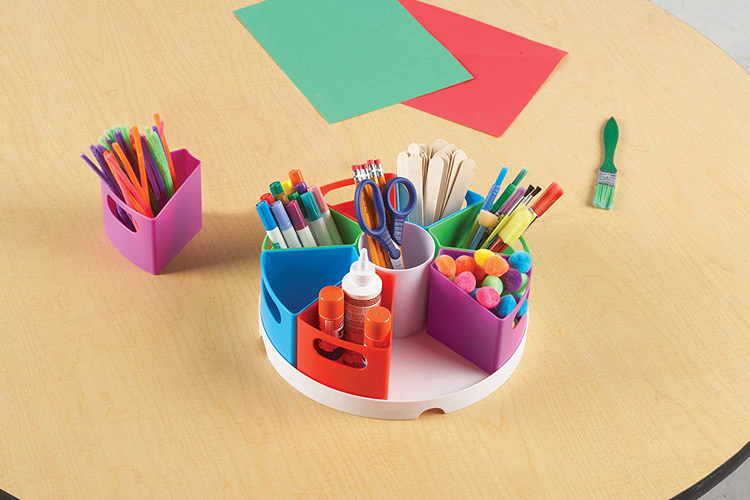 Learning Resources Create-a-Space Storage Center Bright Colors 
