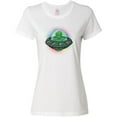 thumbnail image 3 of Inktastic Spaceship Funny Alien Outer Space Women's T-Shirt, 3 of 5