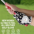 thumbnail image 7 of FINGER TEN Golf Gloves Women Left Right Hand Leather with Ball Marker Value Pack, Colored Glove for Ladies Right Left Handed Golfer All Weather Grip, 7 of 7
