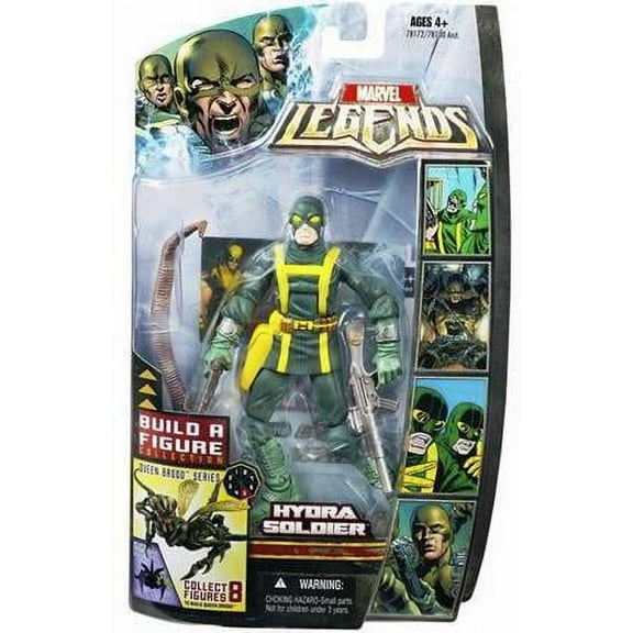Marvel Series 18 Brood Queen Hydra Soldier Action Figure [Closed Mouth]