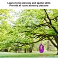 thumbnail image 3 of Hamac de Camping, Hamac Parachute Portable Léger avec Sangles d'Arbre Hamacs de Voyage pour Camping Randonnée [Violet], 3 of 5