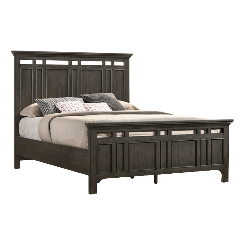 Intercon Furniture Hawthorne Bedroom Wood Queen Panel Headboard in