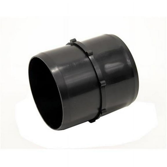F022025BK 3 In. Sewer Hose Connector, Black