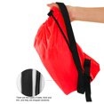 thumbnail image 2 of Sofá inflable de poliéster para acampar, tumbonas plegables, colchones de aire (rojo) JShteea Para Estrenar, 2 of 9