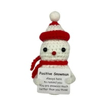 Easter Funny Chick Pig Frog Salamander Positive Emotional Support Gift - Fun Crochet Animal Toy for Kids and Adults - Encouraging Plush Doll for Gifts