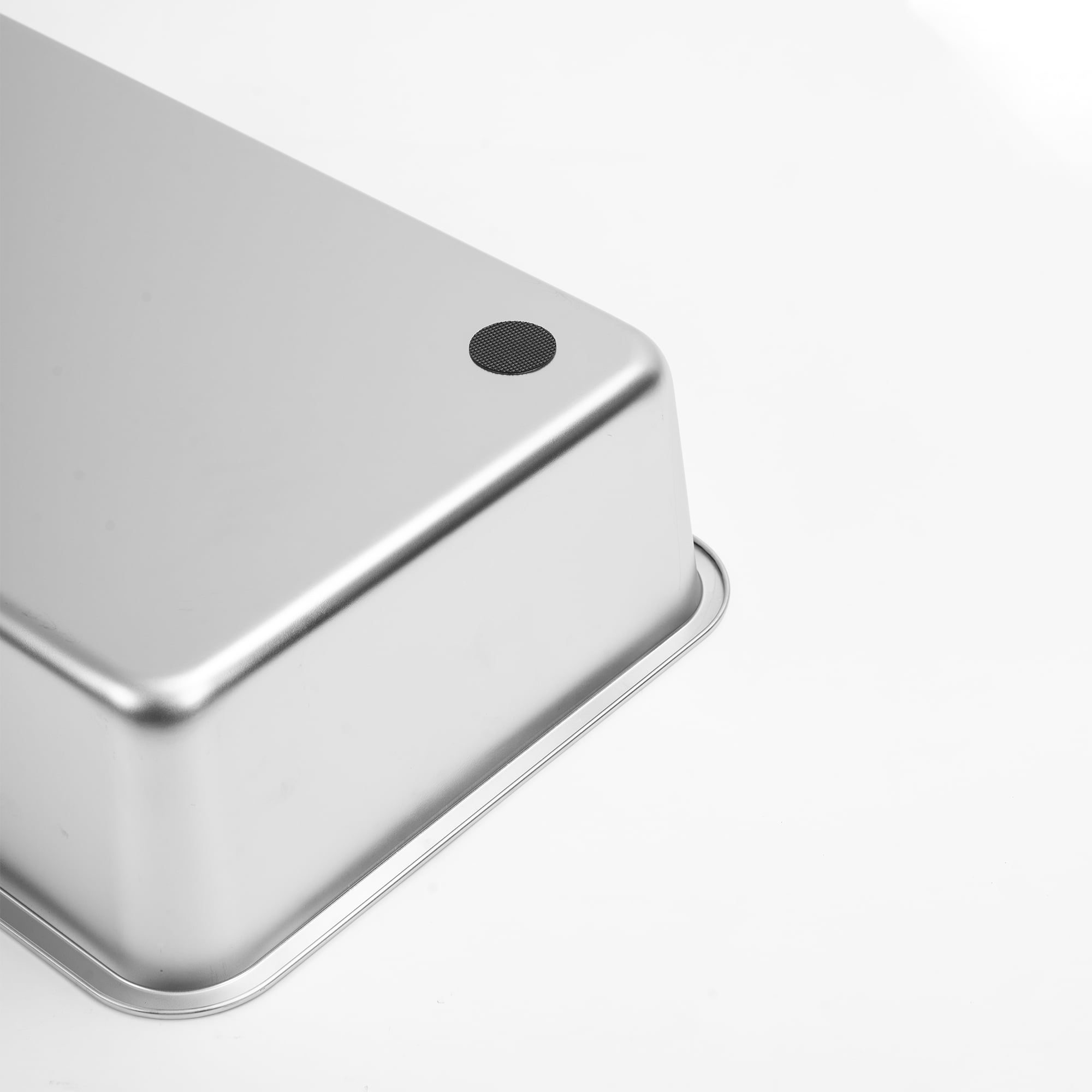 resenkos 24" Large Stainless Steel Cat Litter Box with Handy Litter Scoop, Litter Box for Indoor, Cat Toilet for Small Cats, Gray