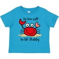 thumbnail image 3 of Inktastic Too Cute Crab Boys or Girls Toddler T-Shirt, 3 of 5