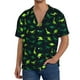 thumbnail image 1 of Fotbe Dinosaurs Camisa Estampada de Manga Corta para Hombre, Casual de Verano, Estilo Playero, Sin Arrugas-Small, 1 of 5