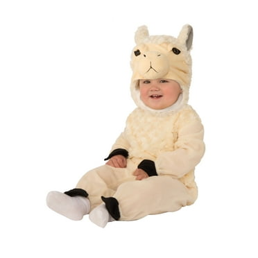 Rubies Fluffy Little Llama Costume for Toddlers, Unisex 2T-4T