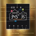 thumbnail image 2 of Smart Wifi Wireless Thermostat for Gas Boiler Water Heating Control with Remote Access and Voice Compatibility, 2 of 10