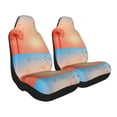 thumbnail image 2 of Naloa The Sunset of Dandelion Car Seat Covers 2PCs Front Car Seat Covers Universal fit for Most Cars SUVs and Trucks - 2 PCS, 2 of 5