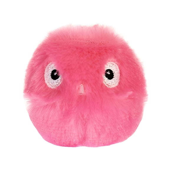 BESTSKY Fluffy Plush Cat Toys for Indoor Cats, Adorable Lifelike Animal Chirping Sound Balls, Interactive Catnip Ball Toys for Cat Exercise, Batteries Replaceable