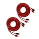 thumbnail image 4 of Cable RCA para coche Bling Bling macho a macho 5m recubierto de goma alta conductividad, 4 of 12