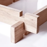 Guidecraft Guidecraft Notch Blocks Set 89 Piece Set: Natural Wooden Stacking Blocks, Educational Montessori Toy for Kids, Indoor/Outdoor Block Play System