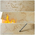 thumbnail image 3 of 30-Pack Peel and Stick Vinyl Floor Tiles, 12"x12" Self-Adhesive Waterproof Peel and Stick Flooring Planks DIY for Bathroom, Kitchen, Living Room, Cover 30 Sq. Ft Beige, 3 of 15