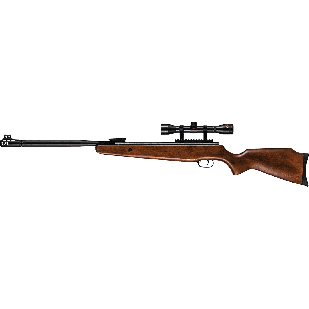 Beeman 1052 .177 Caliber Air Rifle with Wood Stock and 4x32 Scope