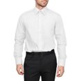 thumbnail image 4 of 2 PACK Men's Boltini Italy Regular Fit Long Sleeve Classic Button Up Dress Shirt, 4 of 11