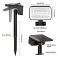 thumbnail image 6 of Flaow Solar Landscape Lights: 12-Pack IP65 Waterproof, RGB 7 Modes. Dusk-to-Dawn Color Changing Spotlights for Garden, Yard, Patio, Driveway., 6 of 7