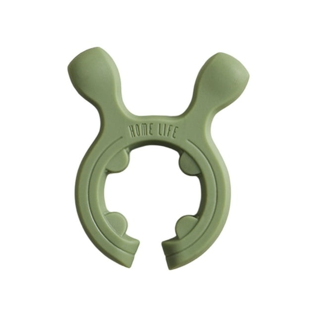 Deer Horn Silicone Kitchen Utensil Holder Clip Heat Spoon Rest And Pot Lid Stopper