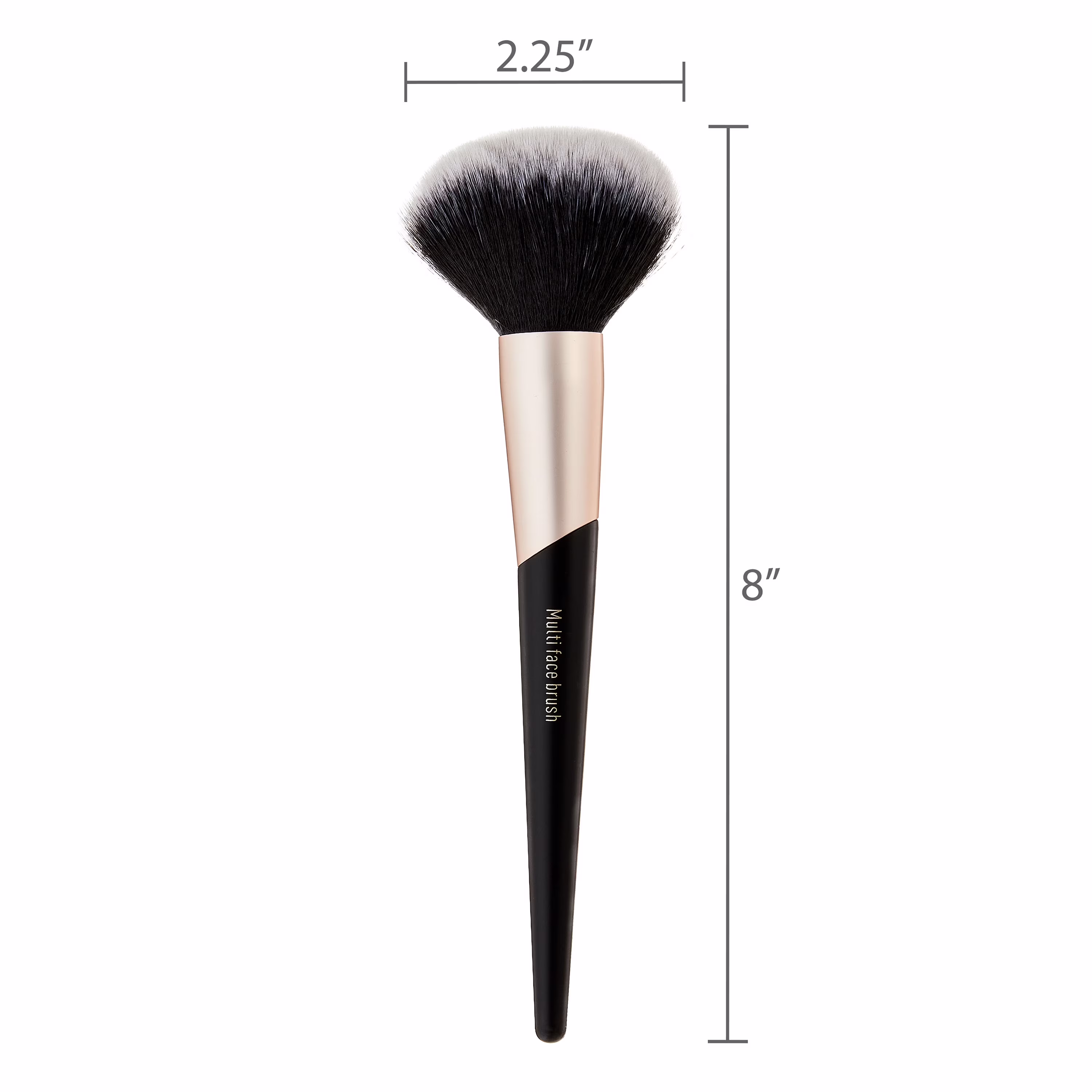 Walmart Multi Face Makeup & Cosmetic Brush, Black