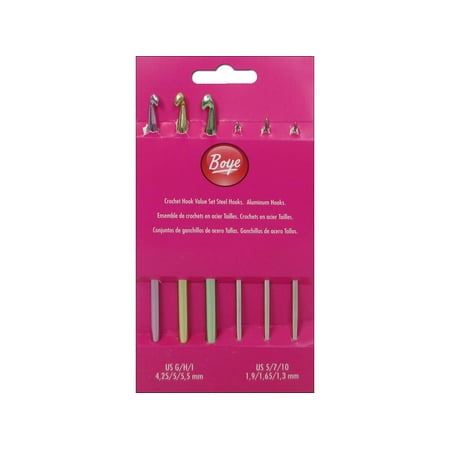 Boye Crochet Hook Value Pack 5,7,10 G,H,I
