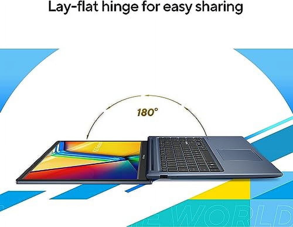ASUS Vivobook 15 Laptop 2024 Newest, 15.6" FHD Display, Intel Core i3-1215U, 40GB RAM, 1TB SSD, Intel UHD Graphics, Student & Business, Thin & Light, Wi-Fi, Windows 11 Home in S Mode, Quiet Blue