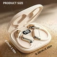 thumbnail image 3 of New Style True Wireless On-ear Earpods • Music None-in-ear Headset • Gaming Couples Earbuds • Video TWS HIFI Bass 9D Stereo • HD Calling Earphones for Android for iPhone Cellphone • Sports Earpieces, 3 of 11