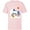 Soft Pink, variant on Disney Mickey Mouse Winter Sports Skiing Ski On Let’s Winter - Short Sleeve T-Shirt for Kids - Customized-Athletic Heather