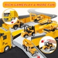 thumbnail image 3 of Construction Toys for 3-7 Year Old Kids, Gifts for 3 4 5 6 7 Year Old Boys Girls, Construction Truck Vehicle Toys Set Toddler Car Toy, 3 of 6