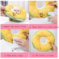 thumbnail image 3 of Recovery Collar Pet Cat Recovery Collar Pattern Soft Cotton Pet Cone Collar for After Surgery Small Dog Cat Protective Collar (Size : S), 3 of 5