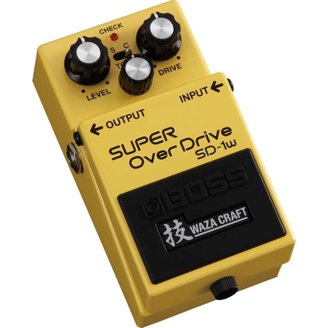 Pedal de Overdrive BOSS SD-1W Efecto Especial Waza Craft Edición Limitada