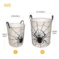 thumbnail image 2 of Lsque Spiders On The Web 1 pattern Laundry Hamper Basket, Tall Woven Rope Hamper Basket for Clothes, Lightweight Storage Basket, Collapsible Waterproof-Medium, 2 of 8