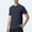 Navy, variant on Men's Quick Dry Workout T-Shirts, Breathable Athletic Shirts with Stretch for Gym and Casual Wear
