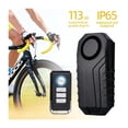 thumbnail image 3 of 113dB Bicycle Anti-Theft Alarm - 50M Remote Control with Vehicle Positioning for Outdoor ,Easy to Use, 3 of 6